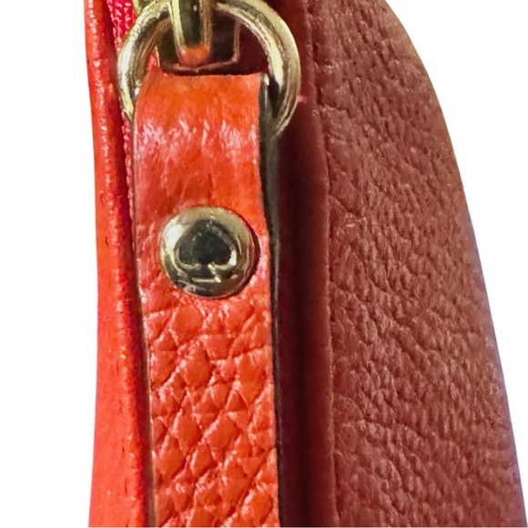 Kate Spade Southport Avenue Jenny Wristlet WLRU1900 Leather Dynasty Red Aug 2014 - Picture 2 of 16